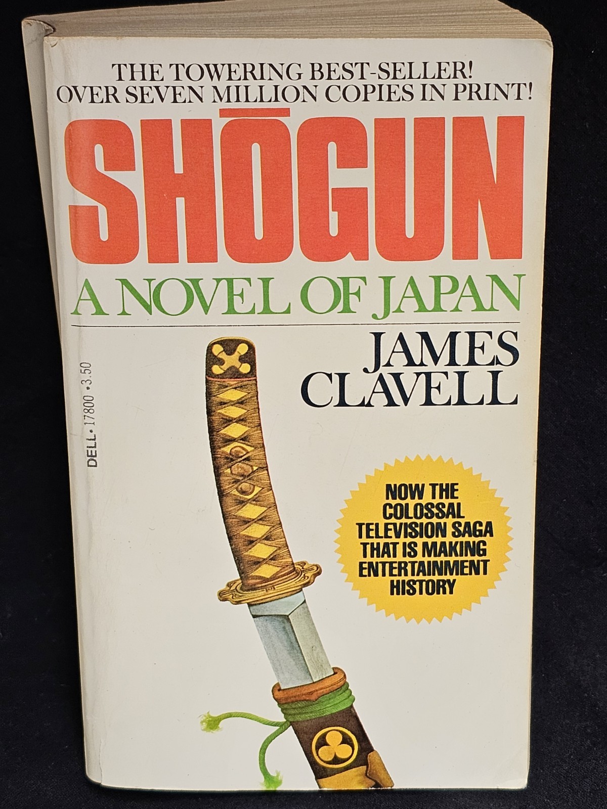 SHOGUN a Novel Of Japan By James Clavell 1st ED 2nd PR New Dell Printing 1980 PB
