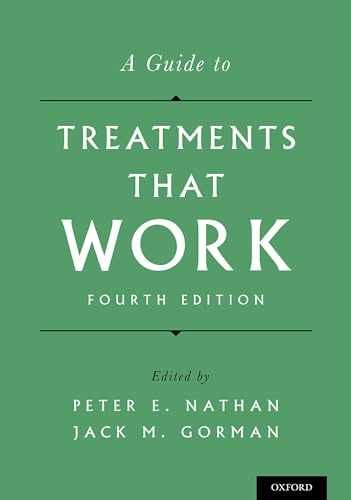 A Guide to Treatments That Work – Hardcover, by Nathan Peter E.; – Very Good b