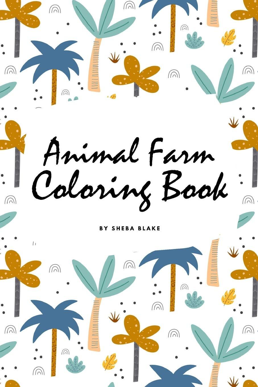 Animal Farm Coloring Book for Children (6×9 Coloring Book / Activity Book)