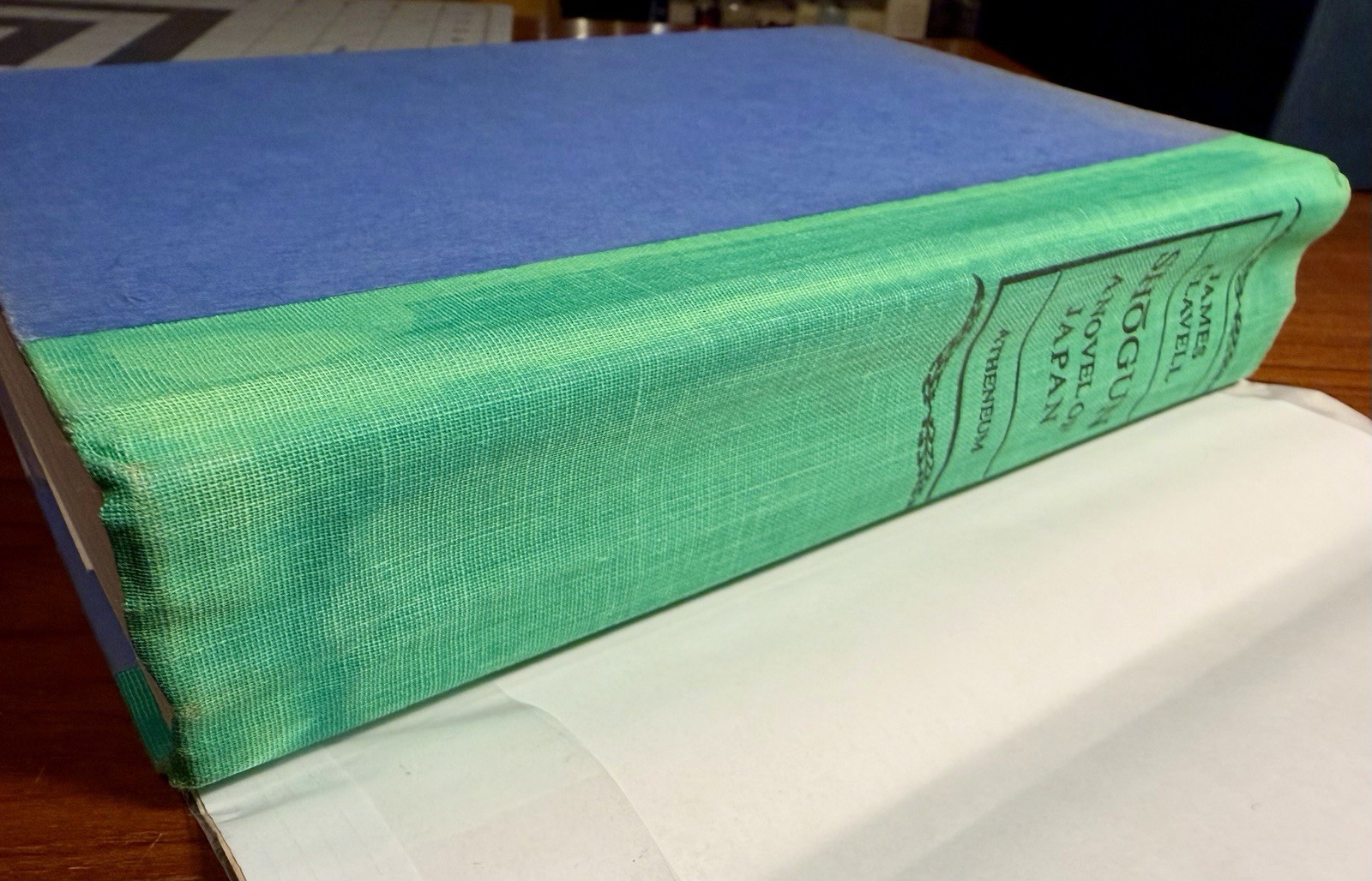 SHOGUN – James Clavell ATHENEUM 1st EDITION/1st PRINTING 1975 Hardcover DJ Mylar