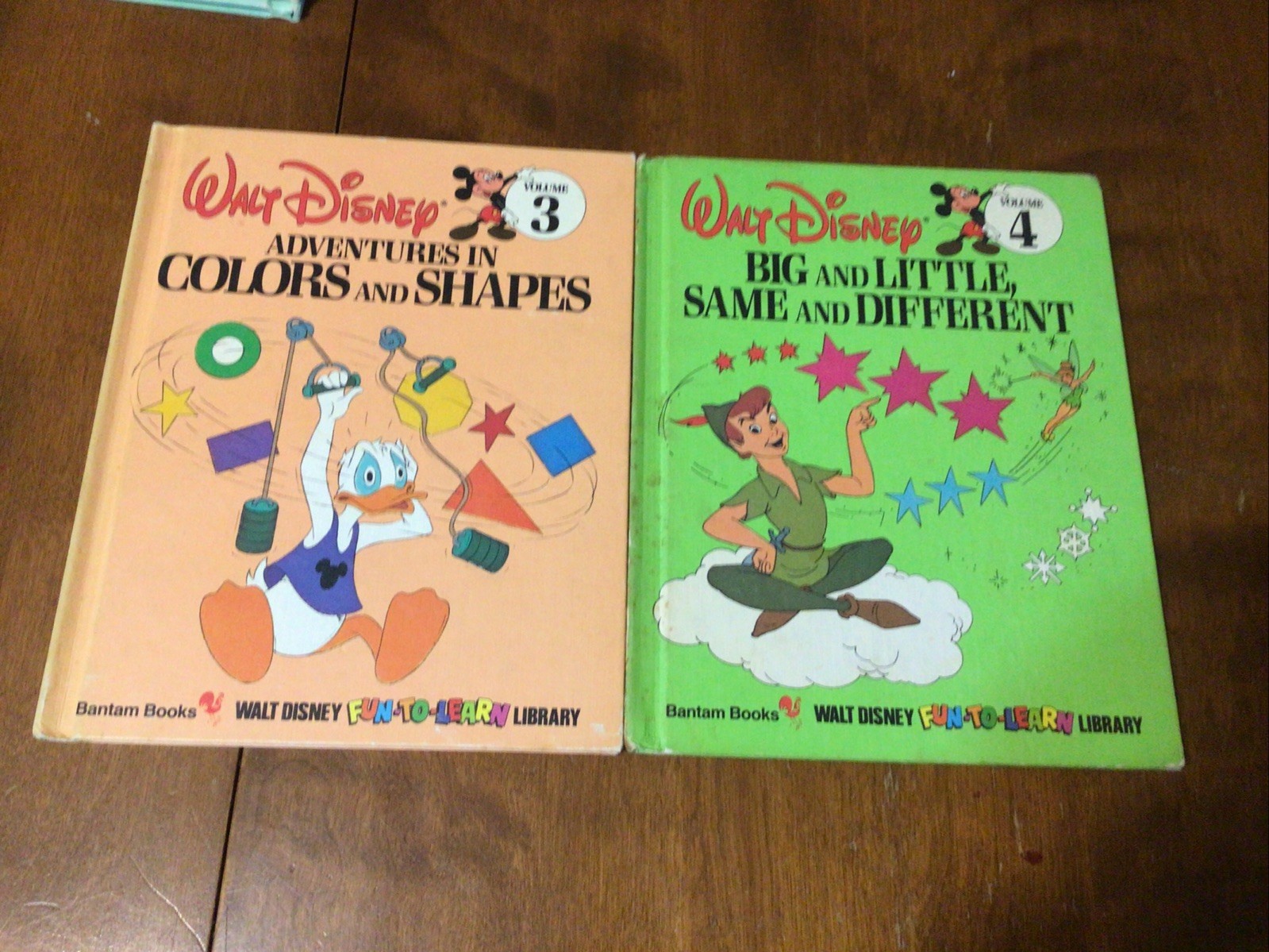Walt Disney 1983 Lot 19 FUN-TO-LEARN Library Hardcover Book Set 1-19 Complete HC