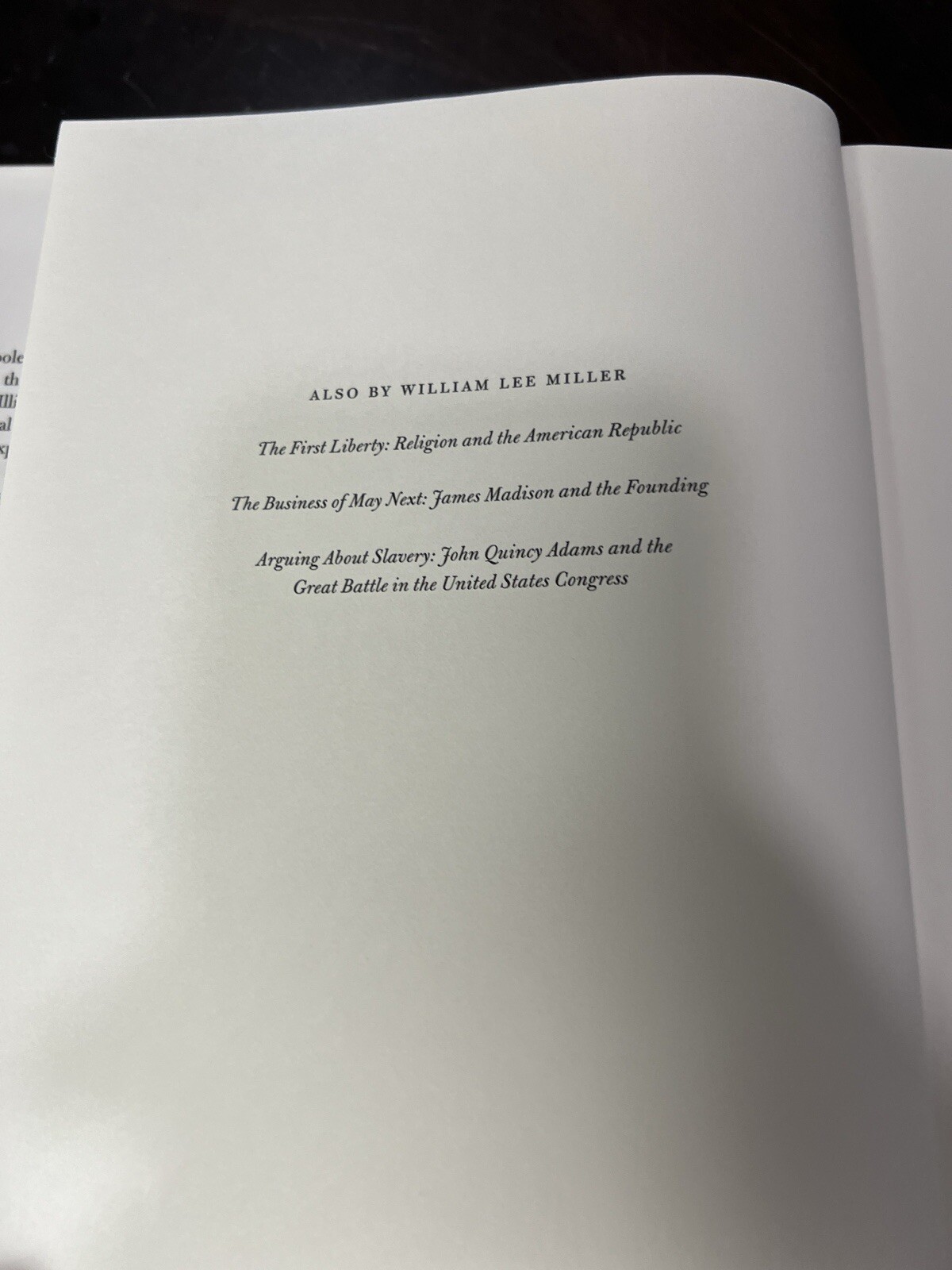 2002 1st Ed. Lincoln’s Virtues: An Ethical Biography by William Lee Miller HC/DJ