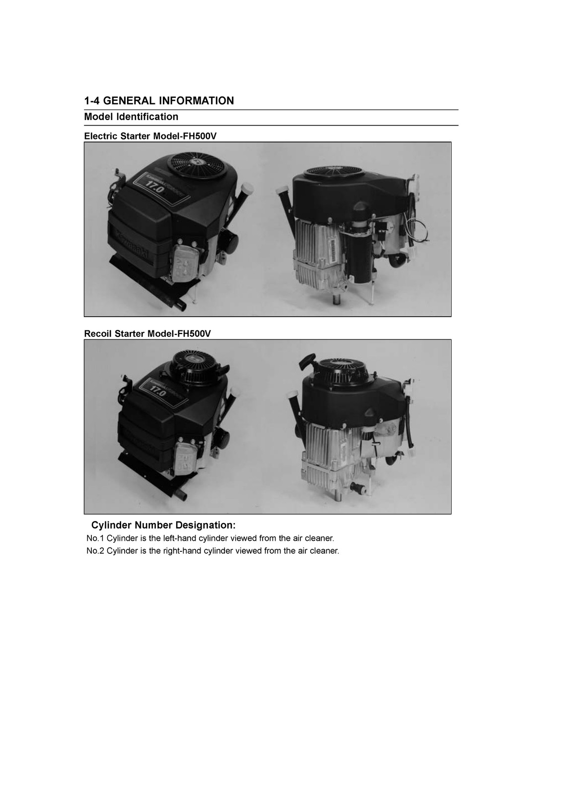 KAWASAKI FH451V FH531V FH541V FH601V More Engine Service Manual – WIRE BOUND