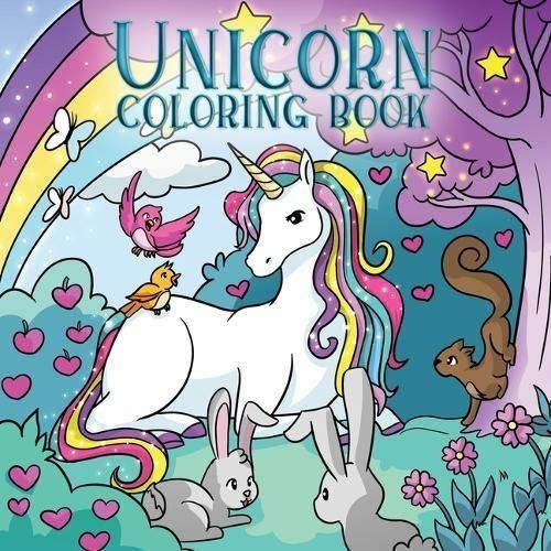 Young Dreamers Press Unicorn Coloring Book (Paperback) (UK IMPORT)