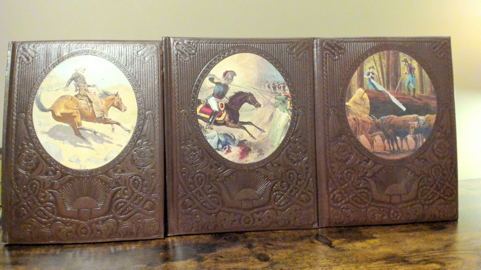 Lot of 15 Time Life Series THE OLD WEST Leatherette Hardcovers – FAST SHIP