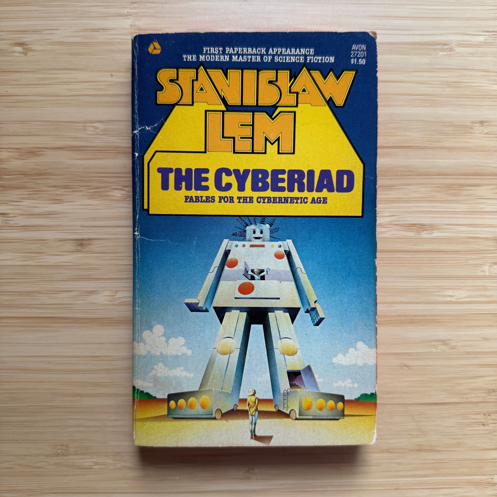 The Cyberiad by Stanislaw Lem 1980 Avon Illustrated Paperback Vintage SF