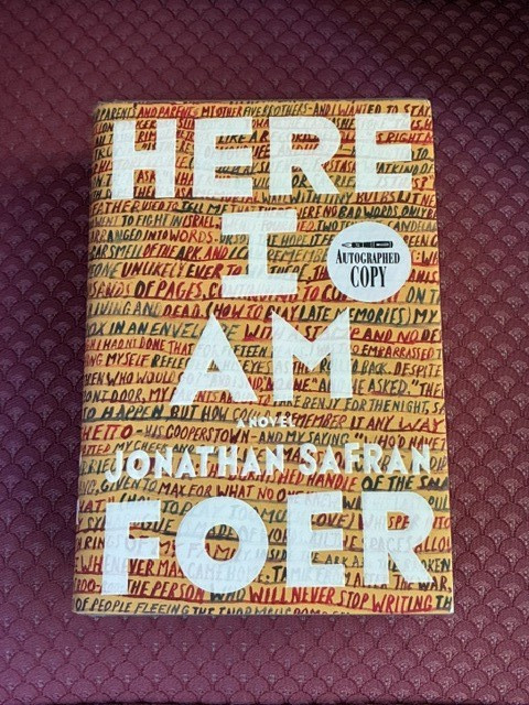Here I Am by Jonathan Safran Foer (2016,HC,1st/1st) SIGNED