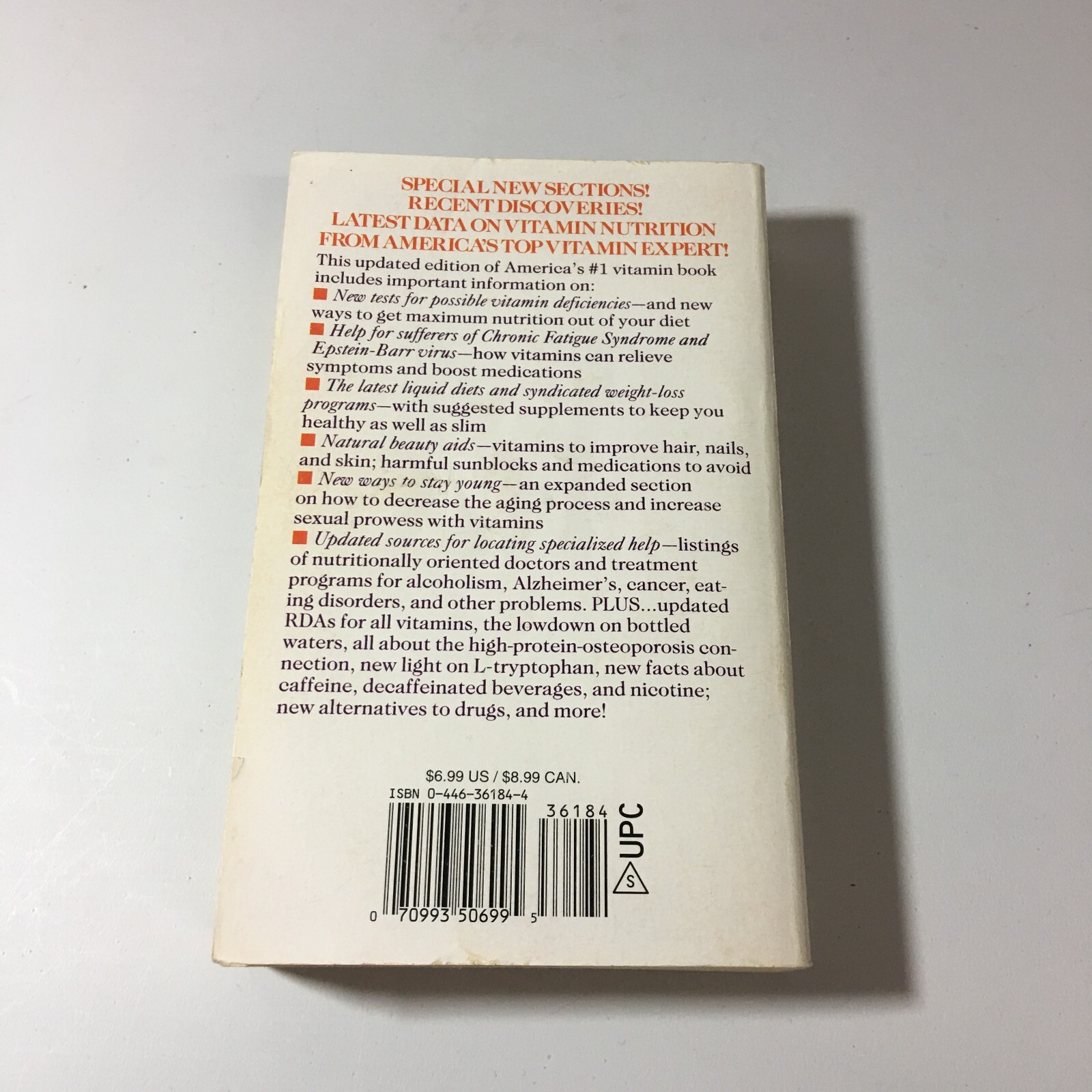 Earl Mindell’s Vitamin Bible Mass Market Paperback By Mindell, Earl Health