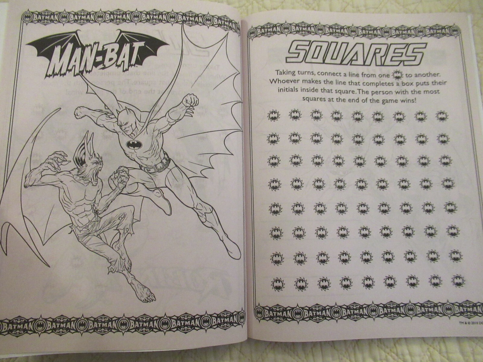 Batman Jumbo Coloring and Activity Books (2-Set) (2012) (Bendon, Inc.)