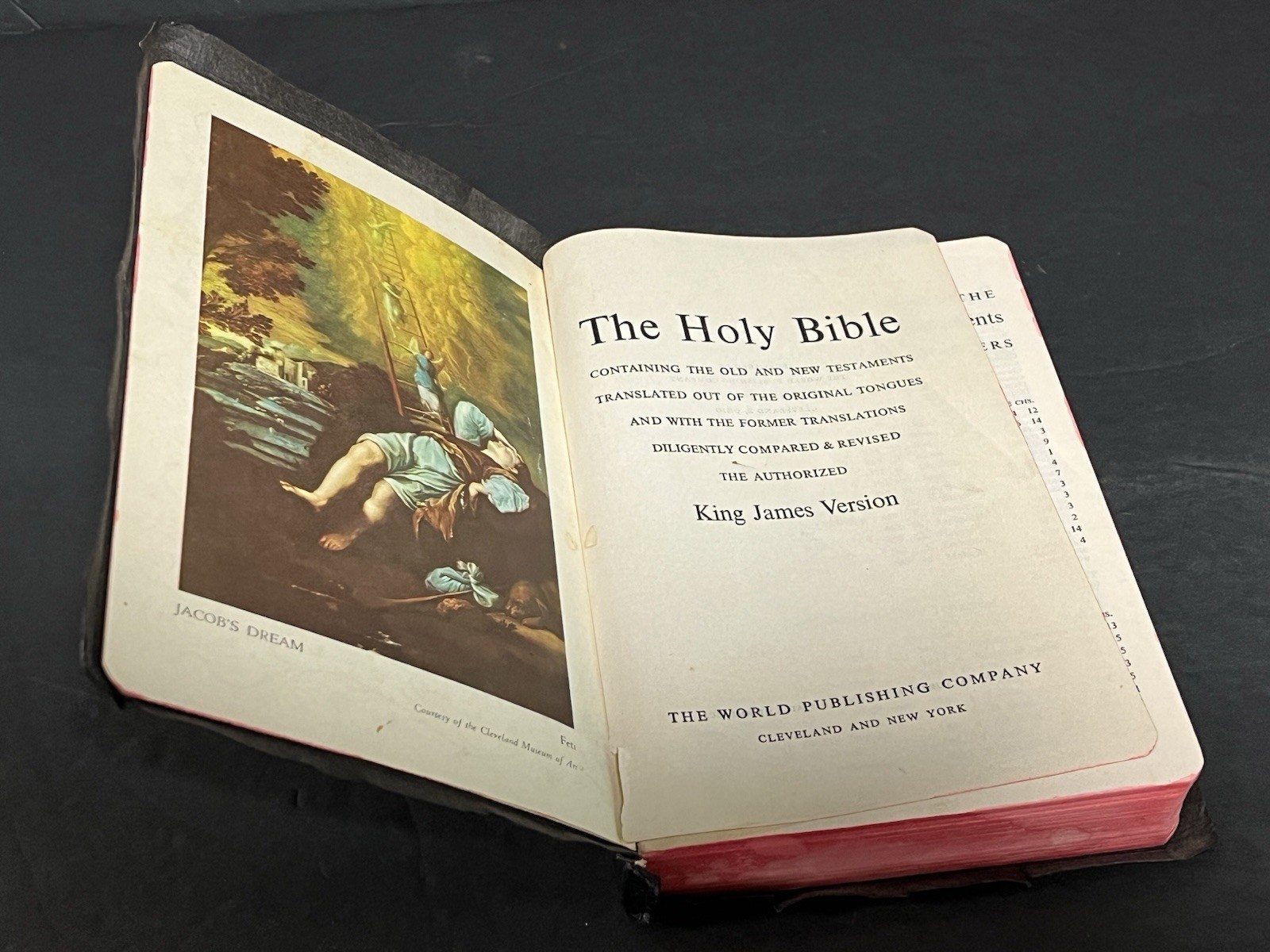 The Holy Bible King James Version, World Publishing / Leatherette