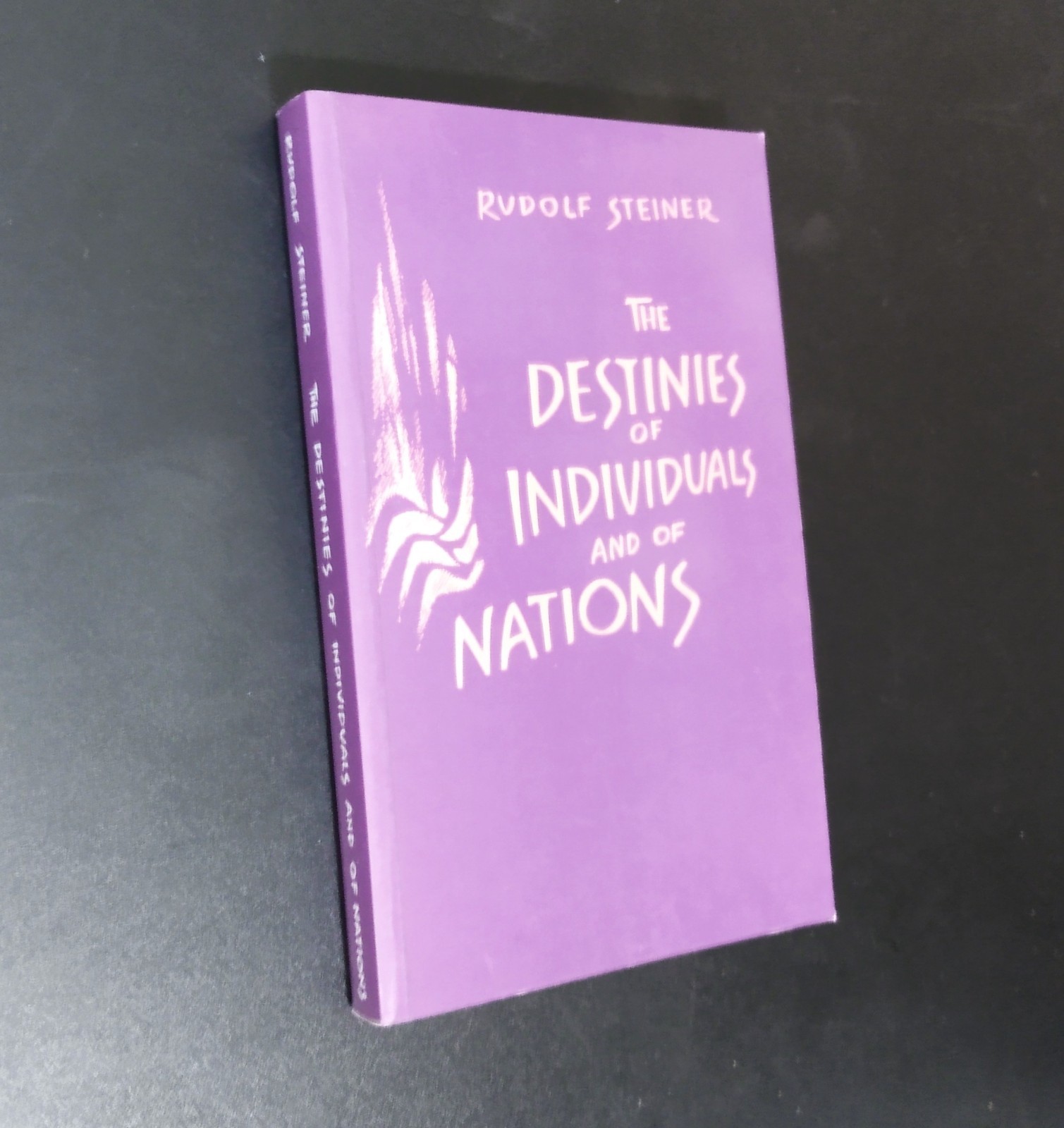 THE DESTINIES OF INDIVIDUALS AND OF NATIONS – Rudolf Steiner (As New) 1987