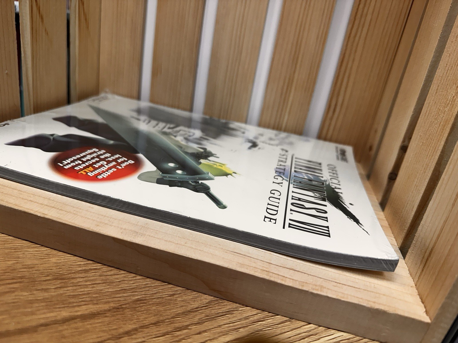Final Fantasy VII Official Guide by David Cassady LAST NEW COPY WORLDWIDE