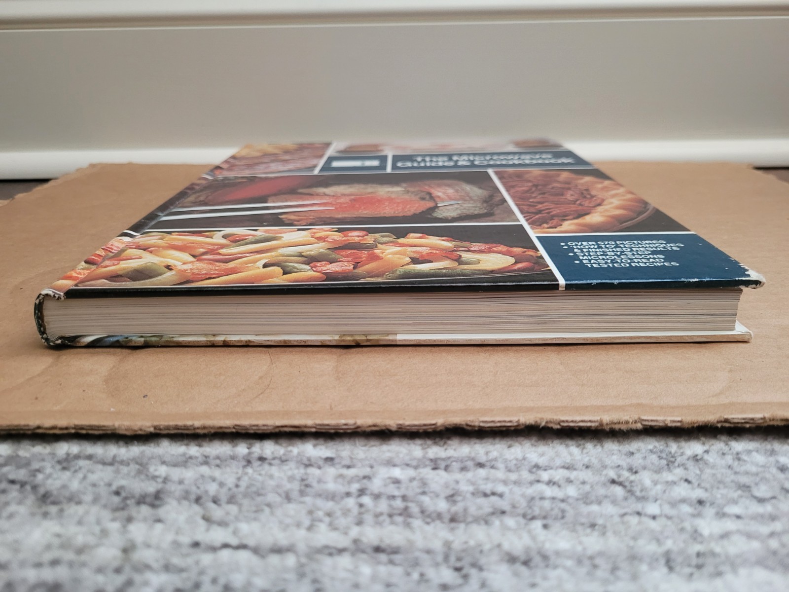 The Microwave Guide and Cookbook Hardcover Book from General Electric Co 1980