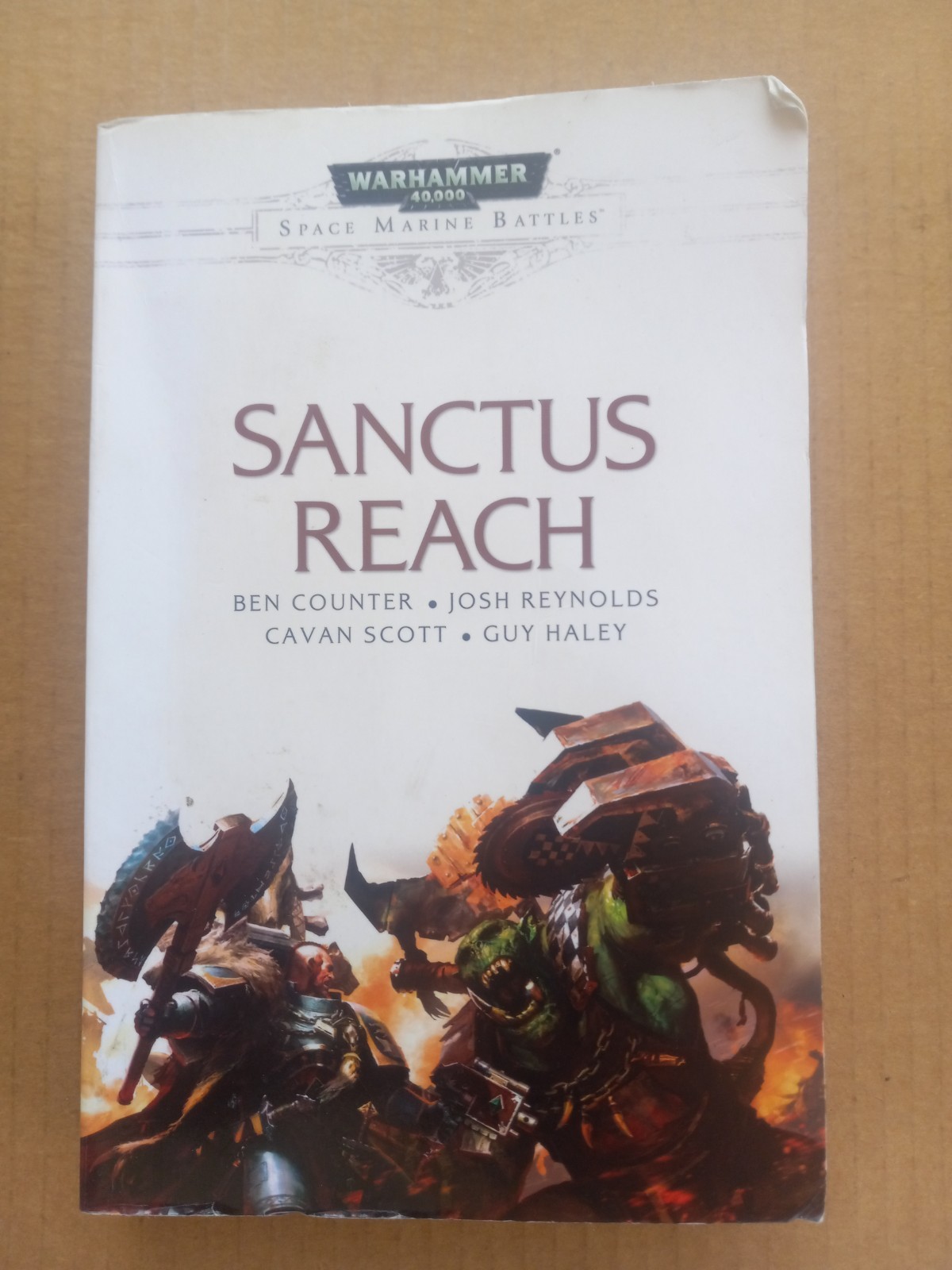 Sanctus Reach by Guy Haley and Ben Counter (2015, Trade Paperback) Warhammer 40k