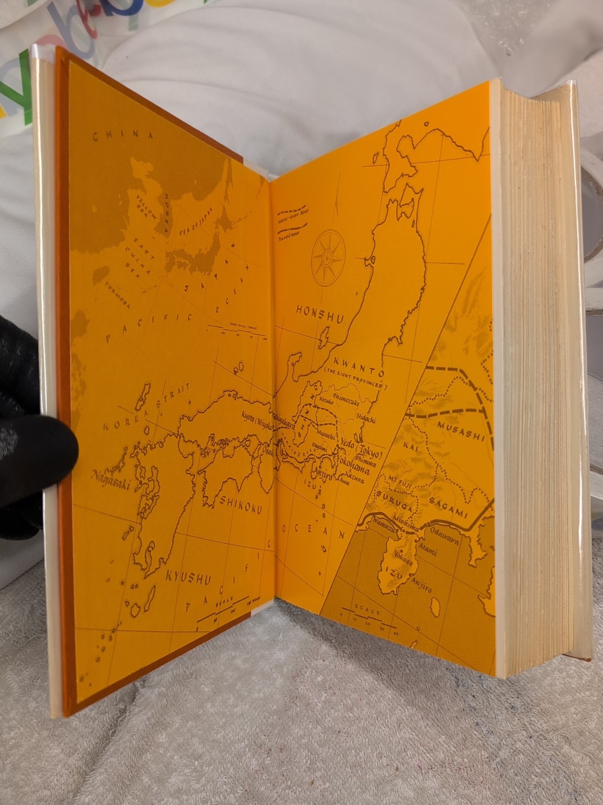 SHOGUN by James Clavell (1975) 2-Tone Boards BCE + Custom Mylar ~ 2 Vols!!!