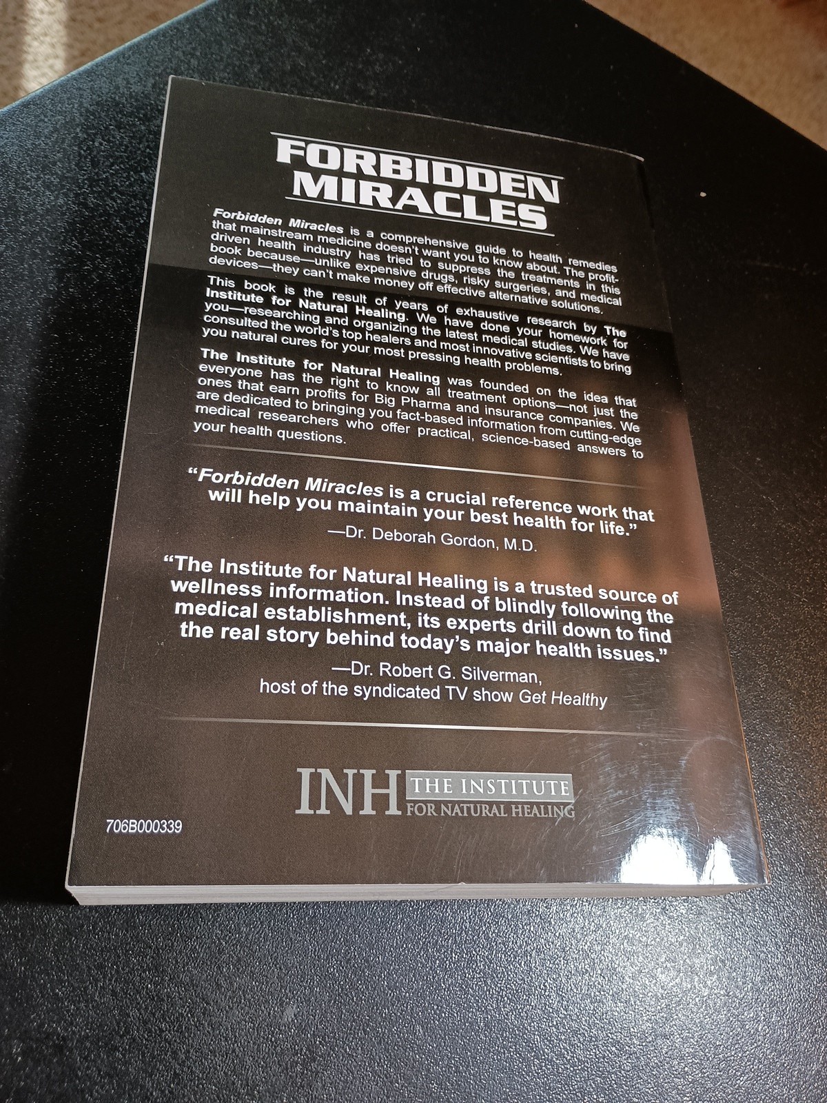 Forbidden Miracles: Natural Healing Secrets to the World’s…(2019, Paperback)