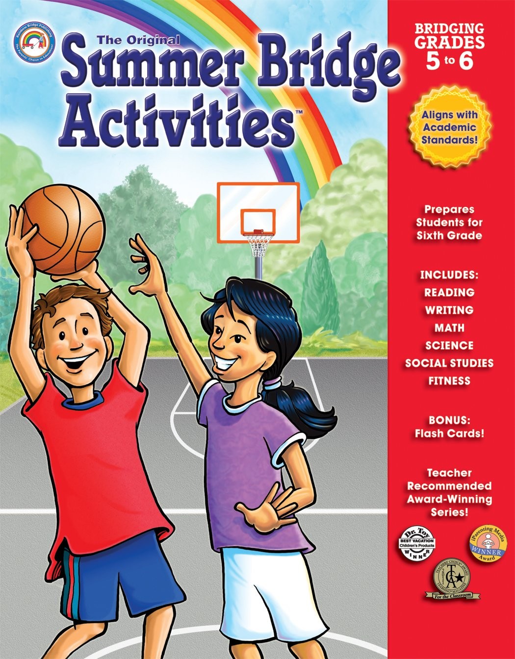 Summer Bridge Activities: Bridging Grades 5 to 6 – paperback Ashley Anderson