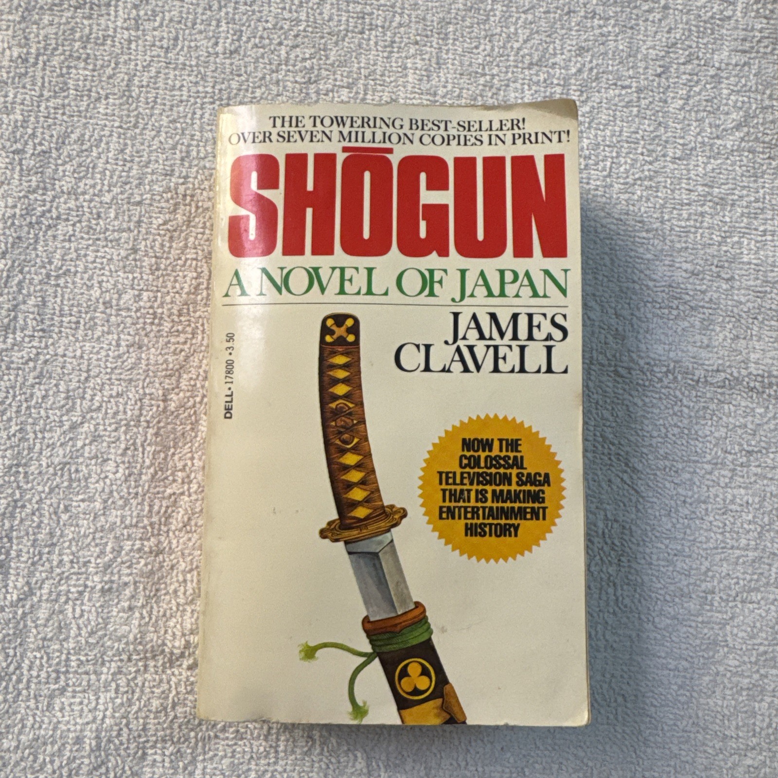 Shogun A Novel of Japan James Clavell Dell Paperback Book ( Read )