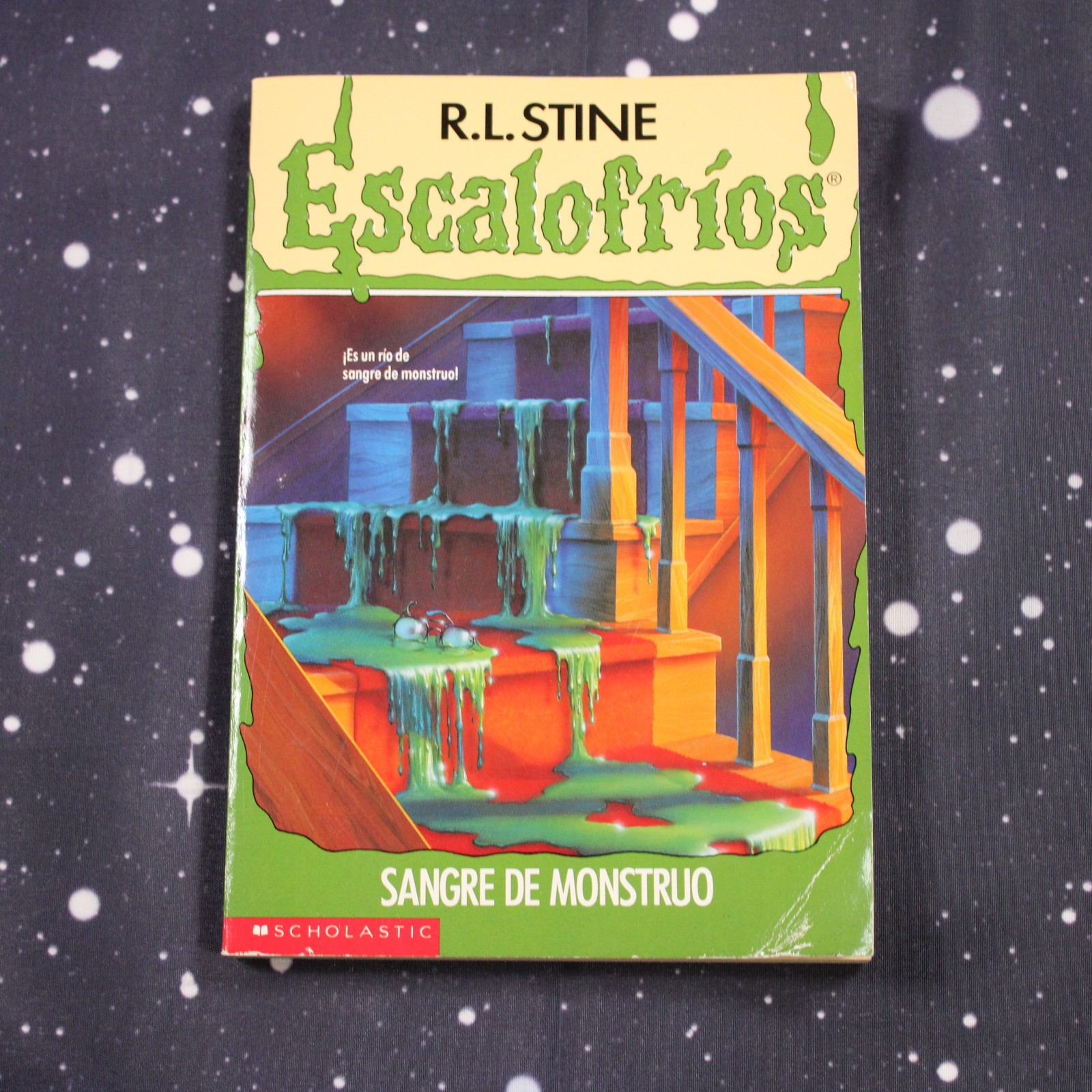 Escalofrios #3 Sangre de Monstruo/Goosebumps #3 Monster Blood -Spanish 1st Print