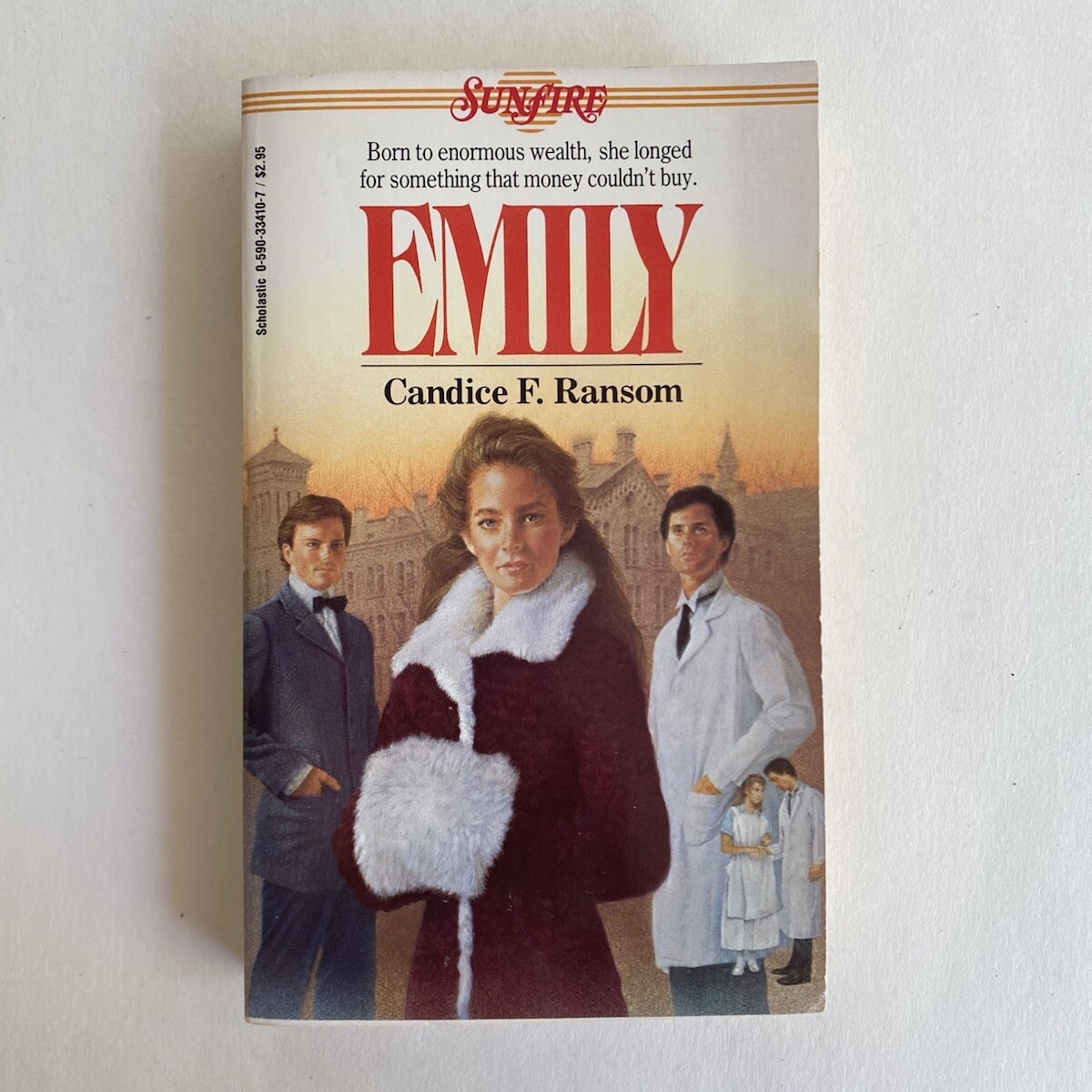 Emily by Candice F. Ransom (1985) Sunfire #11 YA Vintage Historical Romance