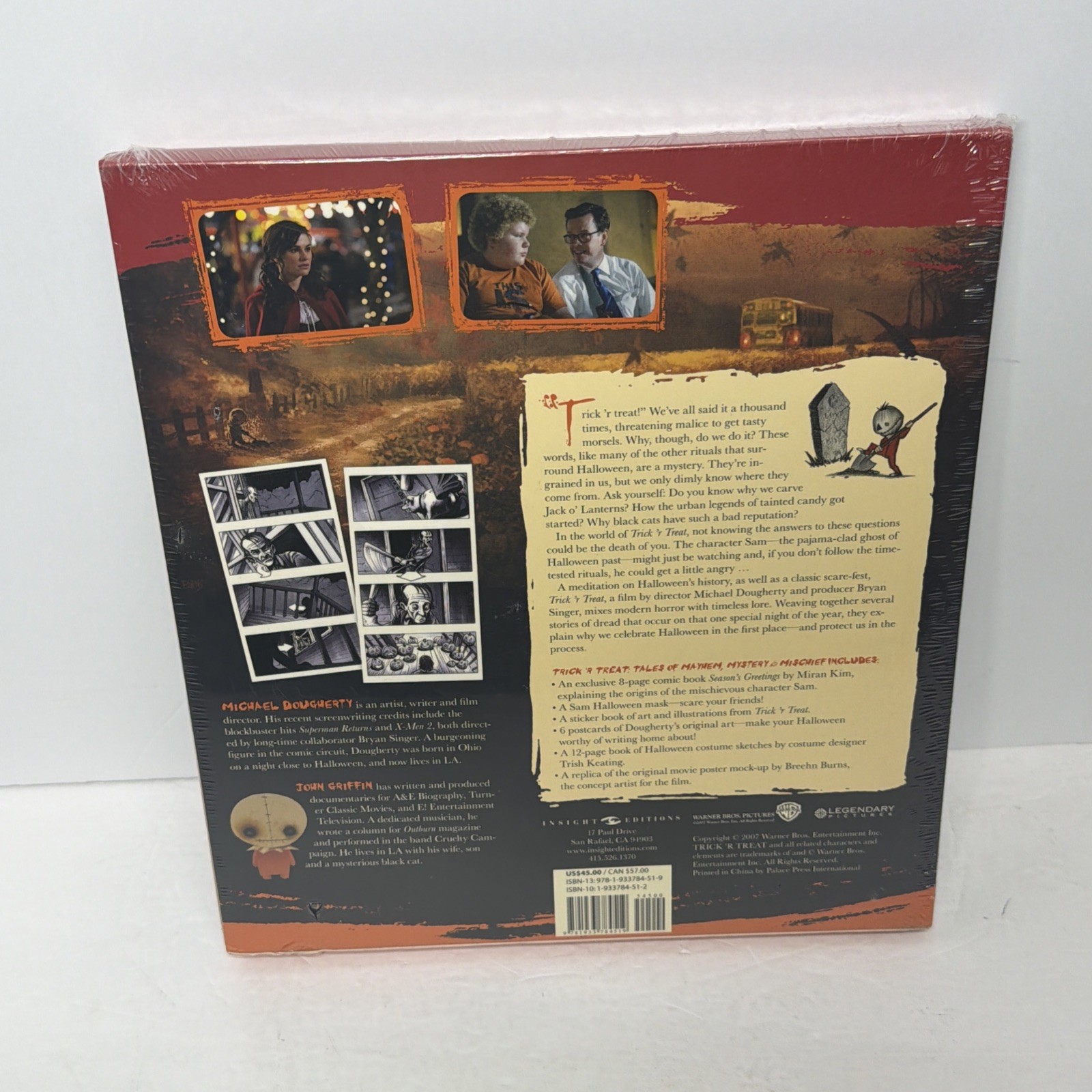 OOP Trick ‘r Treat Tales of Mayhem Mystery Mischief SEALED 1st Ed 2008 Sam Book
