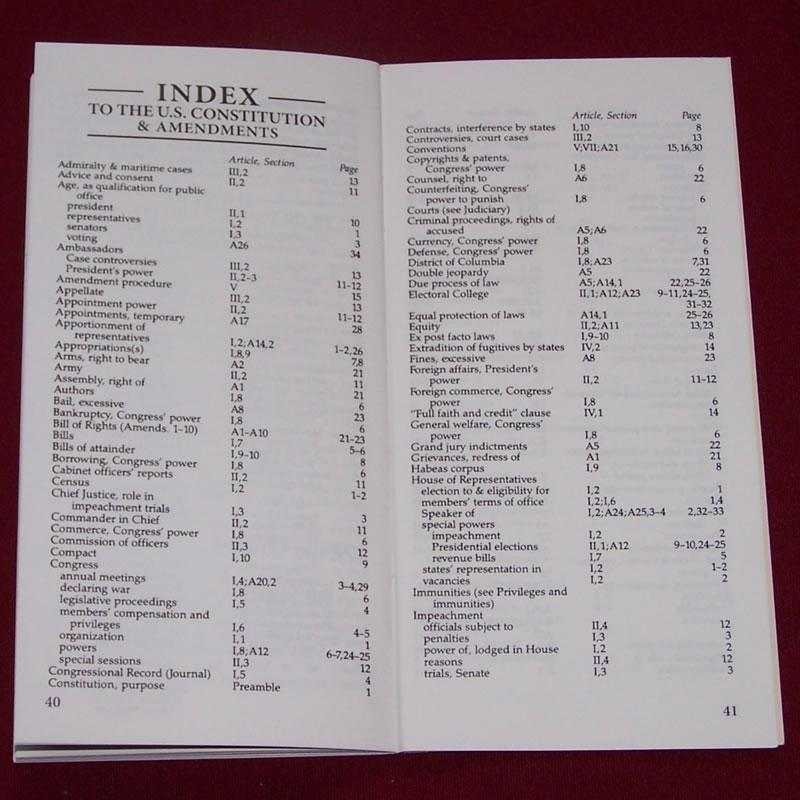 Lot of 25 Pocket Constitutions ~ New United States Constitution Pocket Books