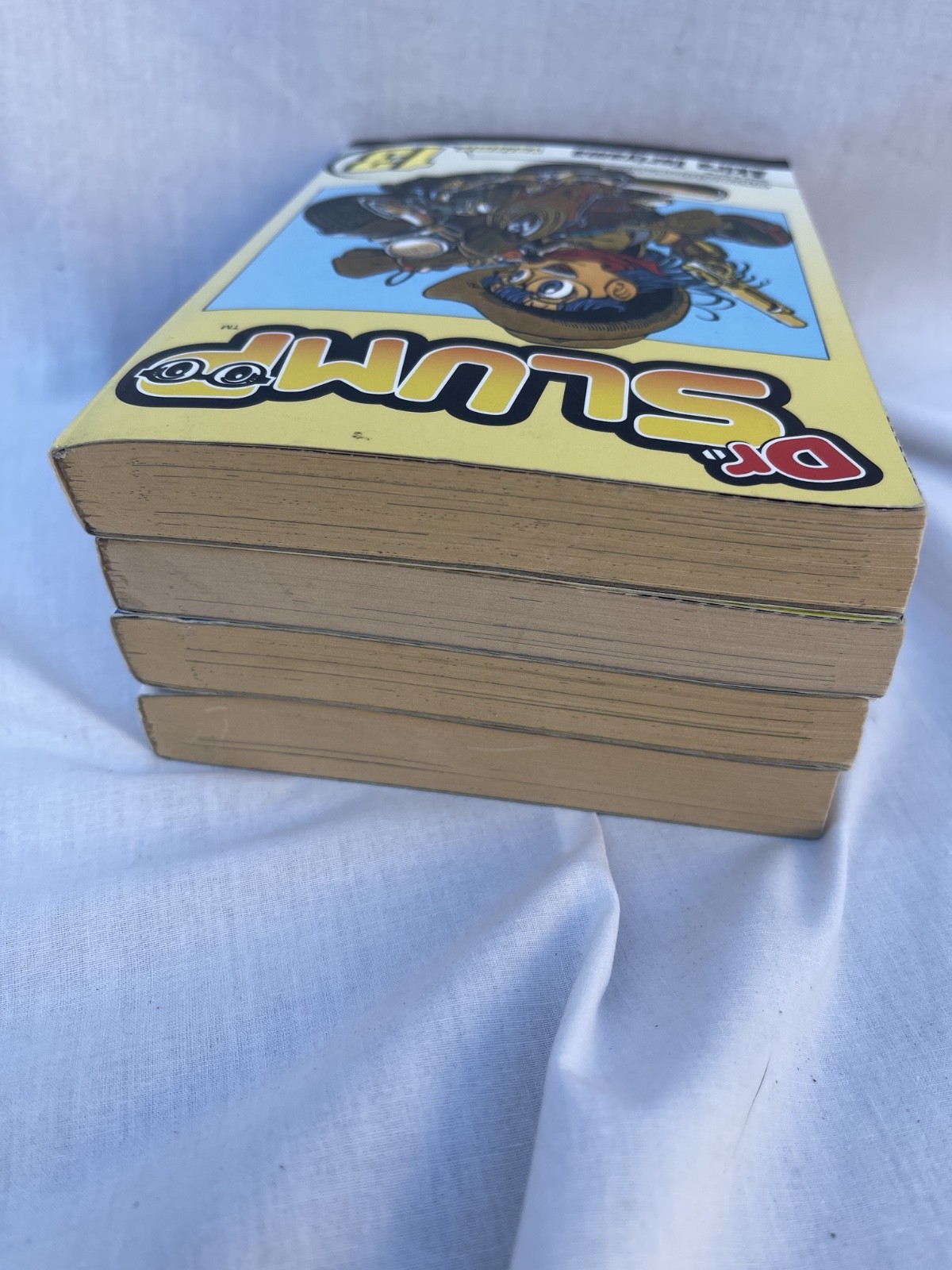Lot of 4 “Dr Slump” Akira Toriyama Manga Vol 13, 14, 15, 17 Excellent Condition