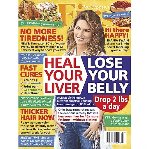 For Women First Magazine Shania Twain November 14 2022