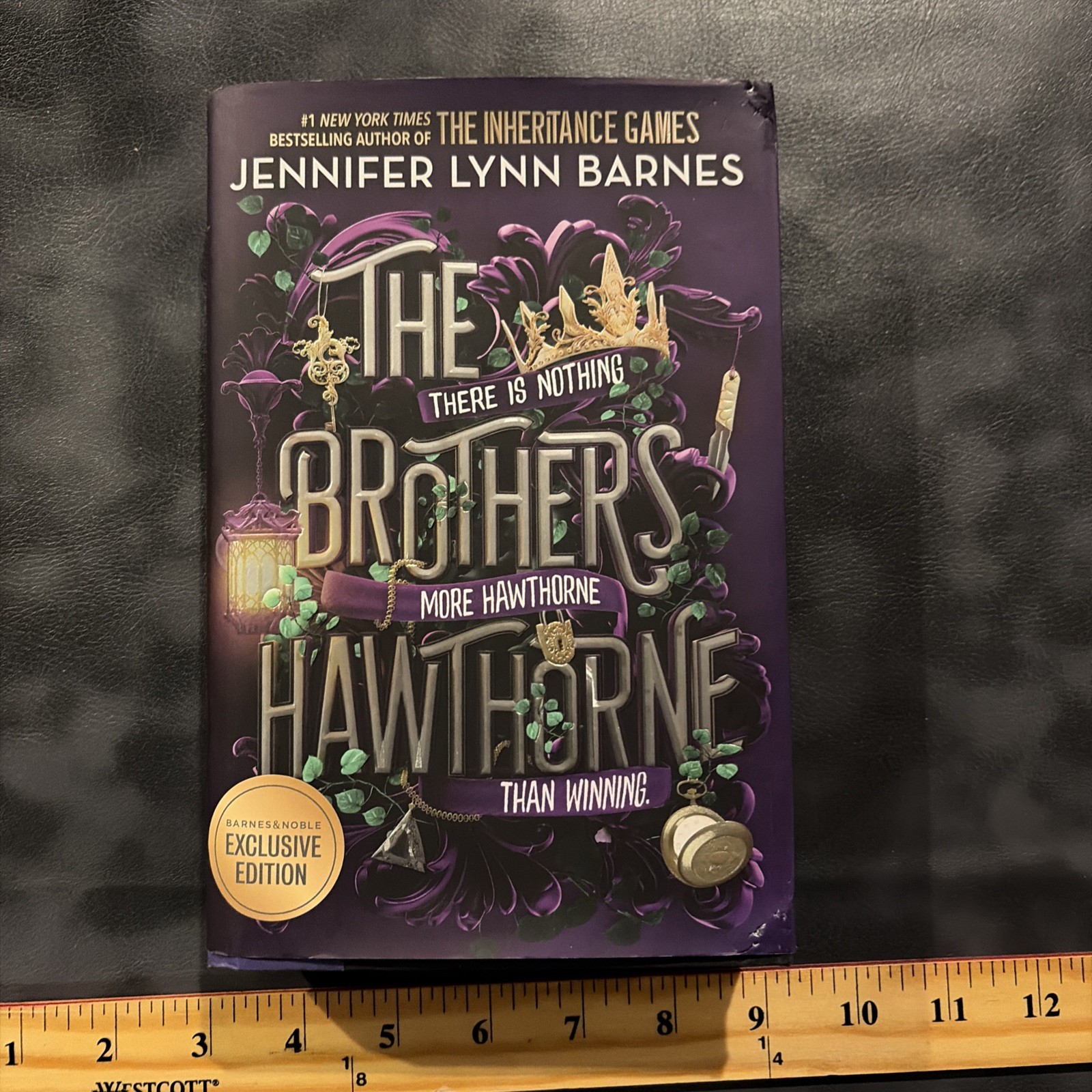 The Brothers Hawthorne by Jennifer Lynn Barnes Hardcover Exclusive Edition YA