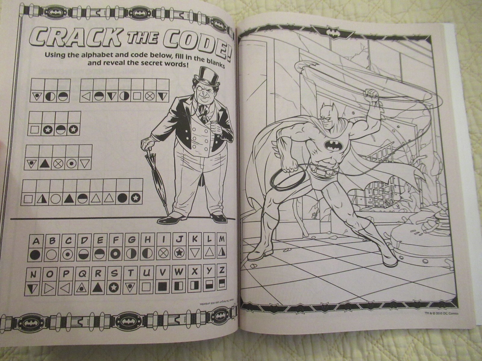 Batman Jumbo Coloring and Activity Books (2-Set) (2012) (Bendon, Inc.)