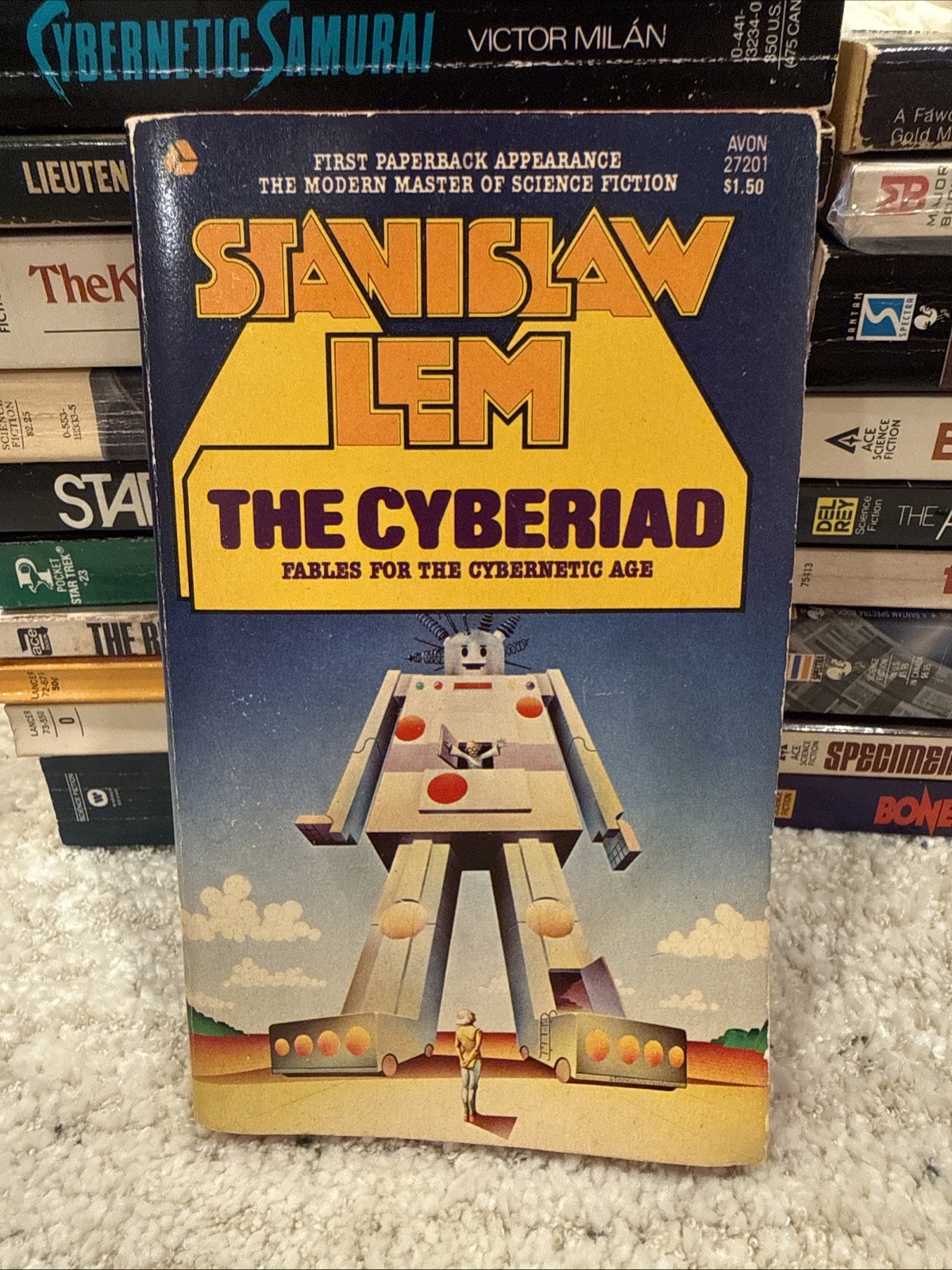 The Cyberiad by Stanislaw Lem – 1980 Vintage Bard Paperback Science Fiction