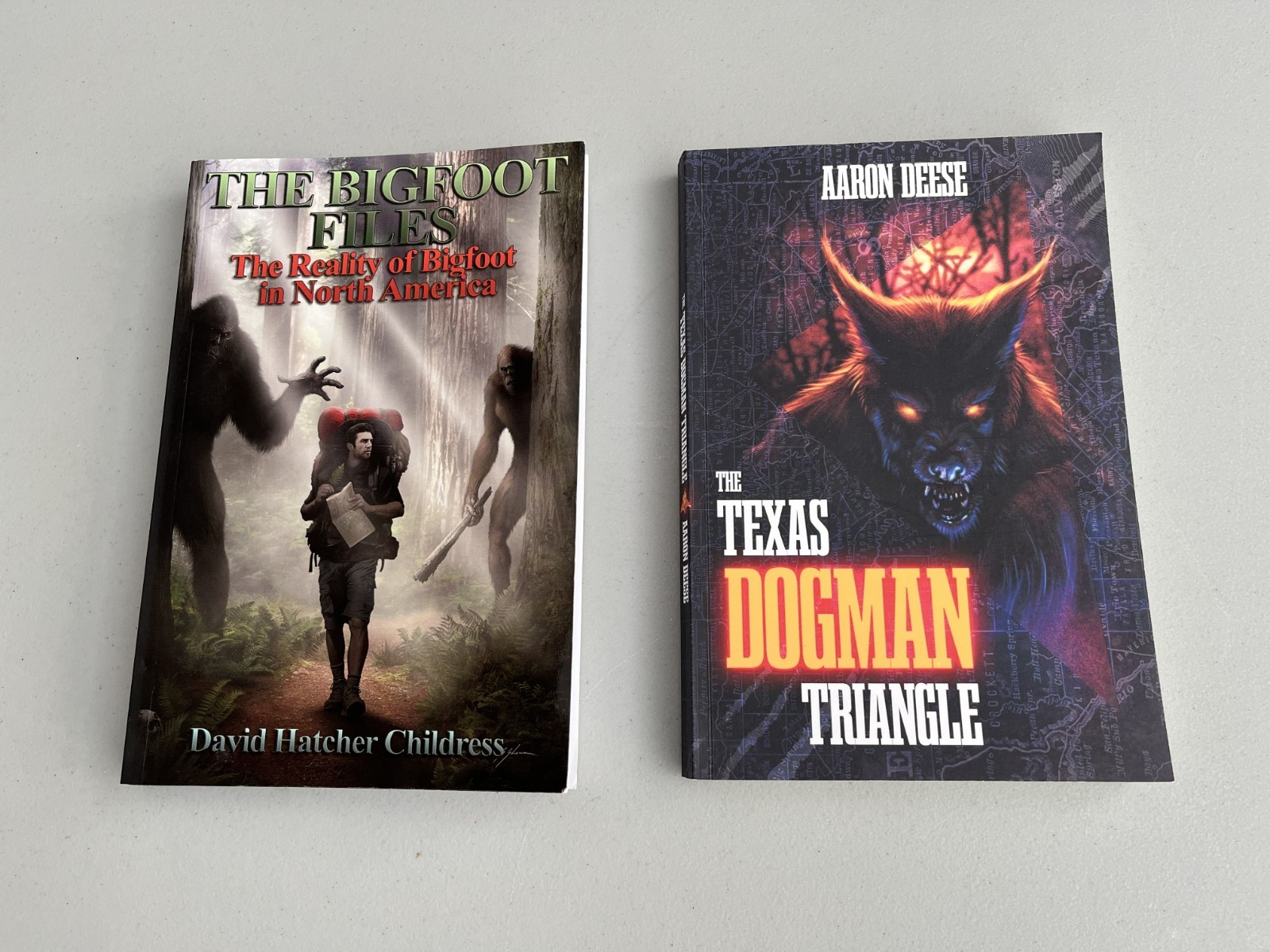 Lot 2 ~ THE BIGFOOT FILES (2022) ~ TEXAS DOGMAN TRIANGLE (2023) PB