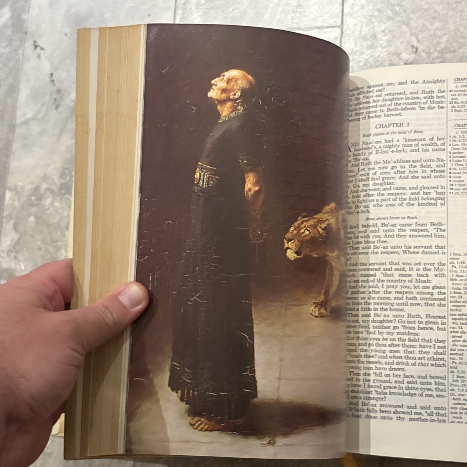 King James Version Holy Bible Family Reference Edition See Condition!!