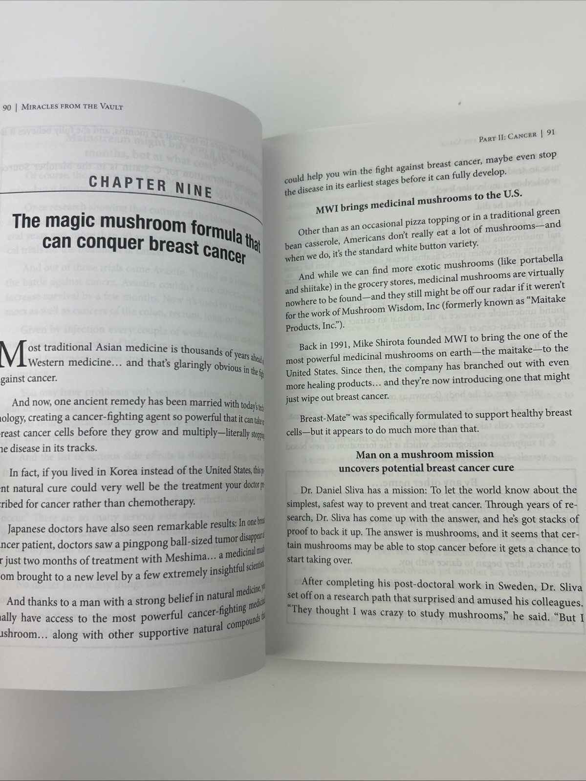 Miracles from the Vault by Anthology Of Underground Cures Health Sciences HSI