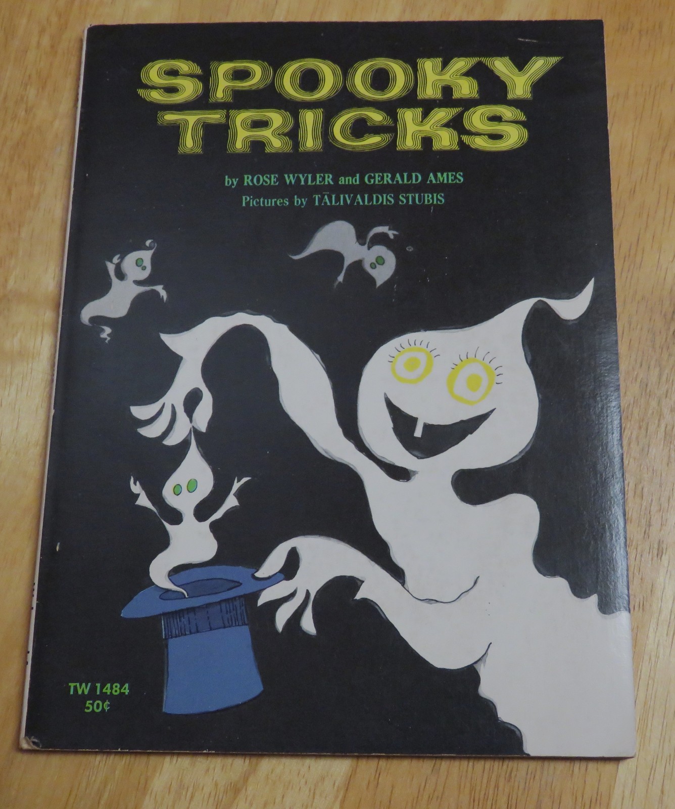 Spooky Tricks Paperback Book by Rose Wyler and Gerald Ames
