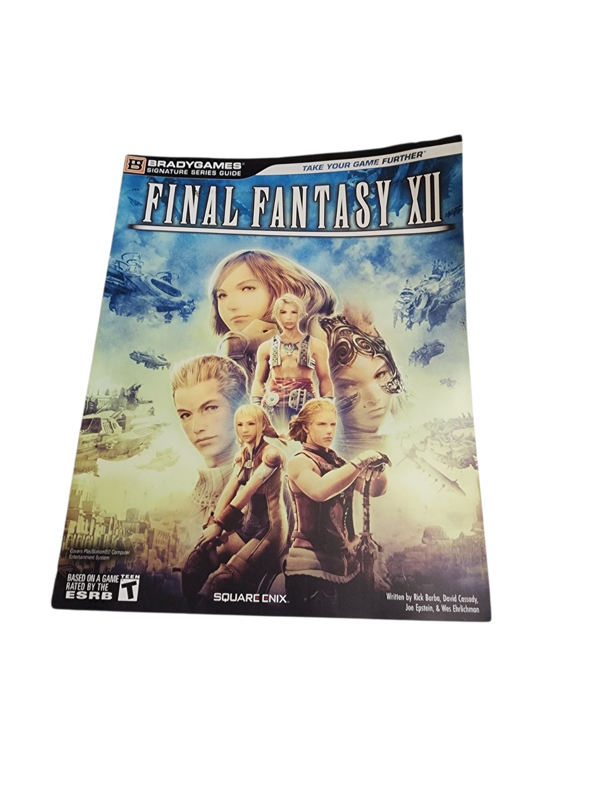 Final Fantasy XII 12 BradyGames PS2 Strategy Game Guide With Poster