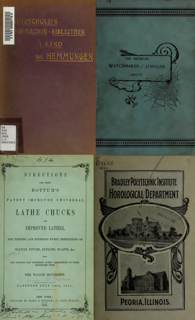 Horology Watchmaker Pocket Watch Clock Repair – 220 Old Rare Books on 2 DVDs