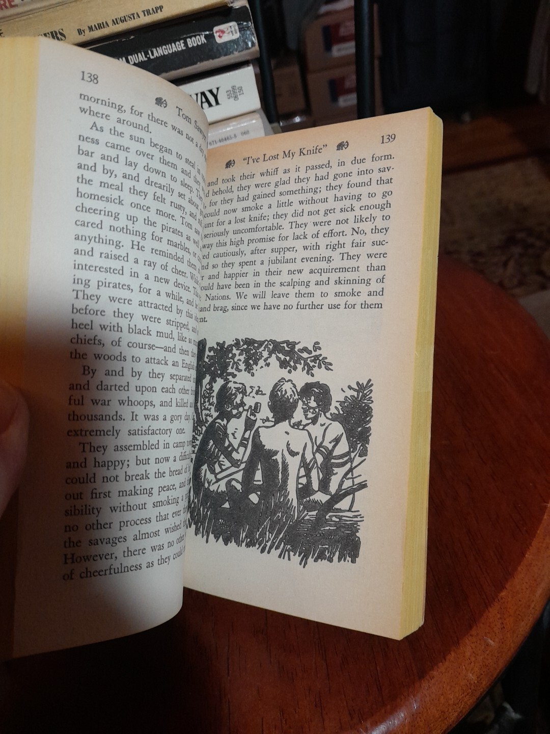 The Adventures of Tom Sawyer Mark Twain 1965 Washington Square Press Vintage