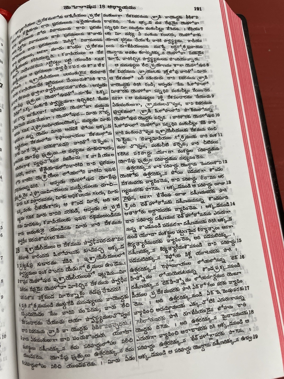 Telugu Bible The Holy Bible Bible Society Of India Telugu OV Vinyl Flex BSI 2006