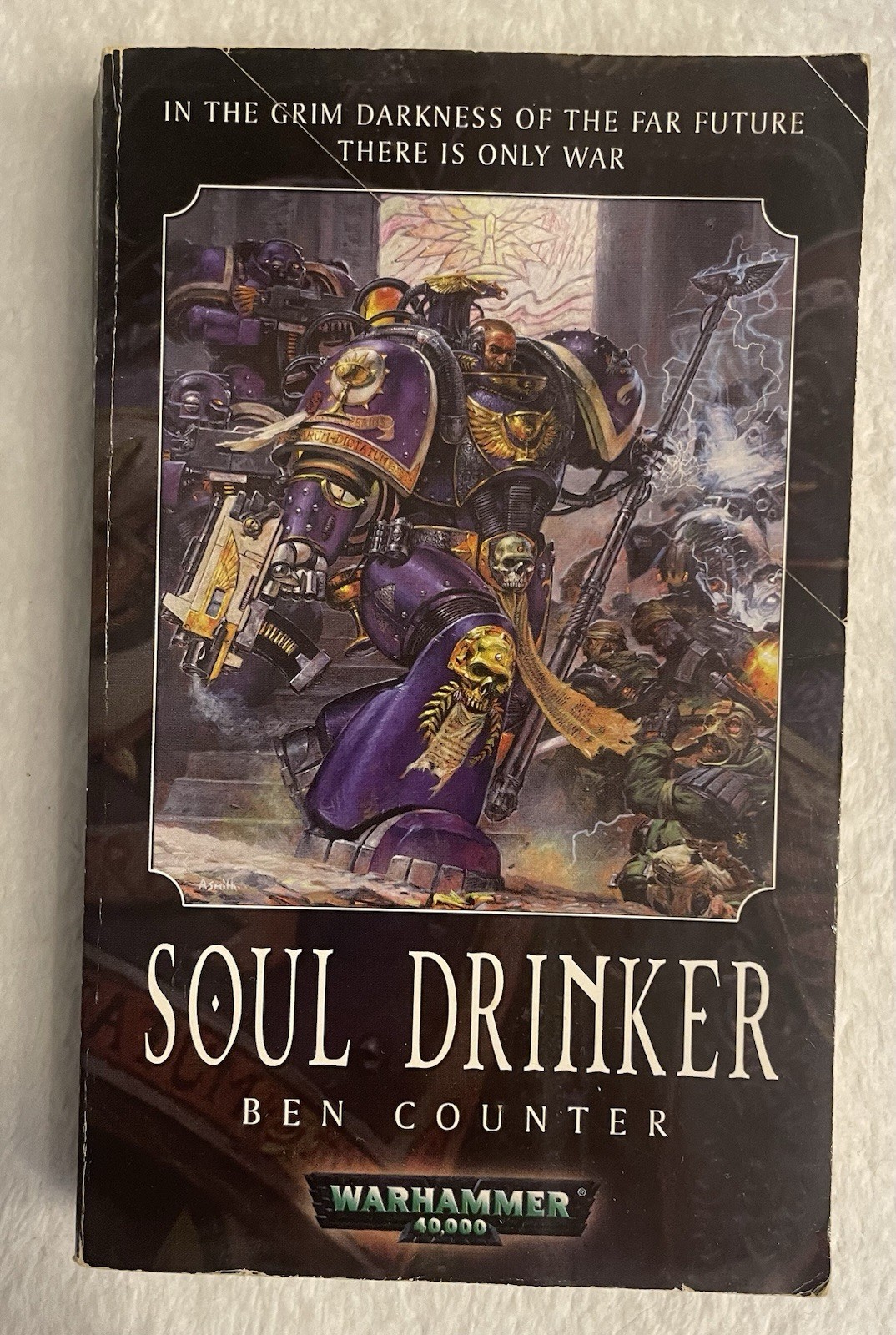 Soul Drinker by Ben Counter Book-warhammer 40k