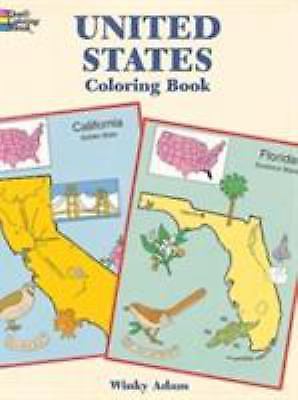 Dover American History Coloring Bks.: United States Coloring Book by Winky Adam