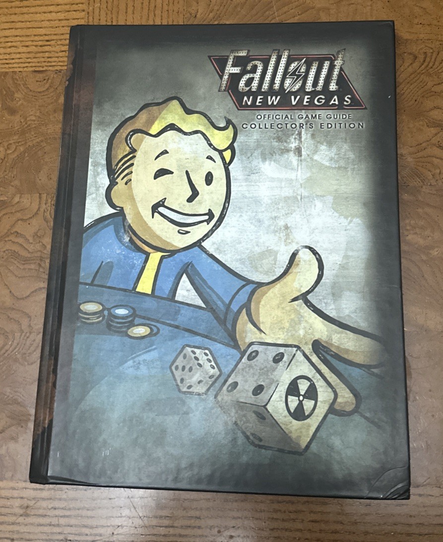 Fallout: New Vegas Collector’s Edition Prima Official Game Guide w/ Poster