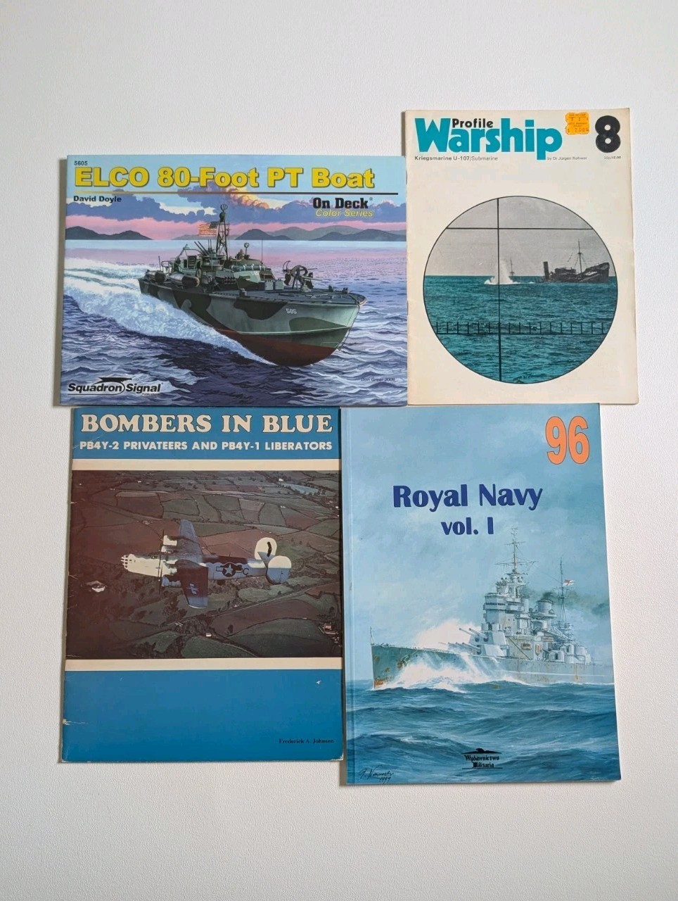 Naval Maritime Reference Lot PT Boat Kriegsmarine U-107 Royal Navy Privateers