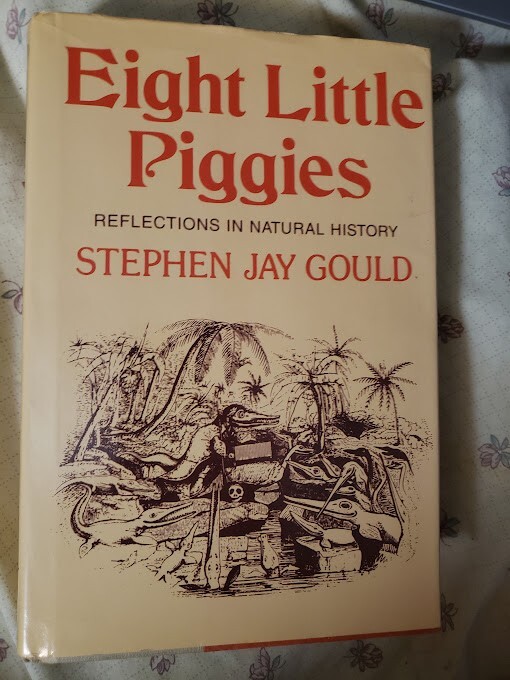Eight Little Piggies Reflections – Stephen Jay Gould SIGNED FIRST EDITION