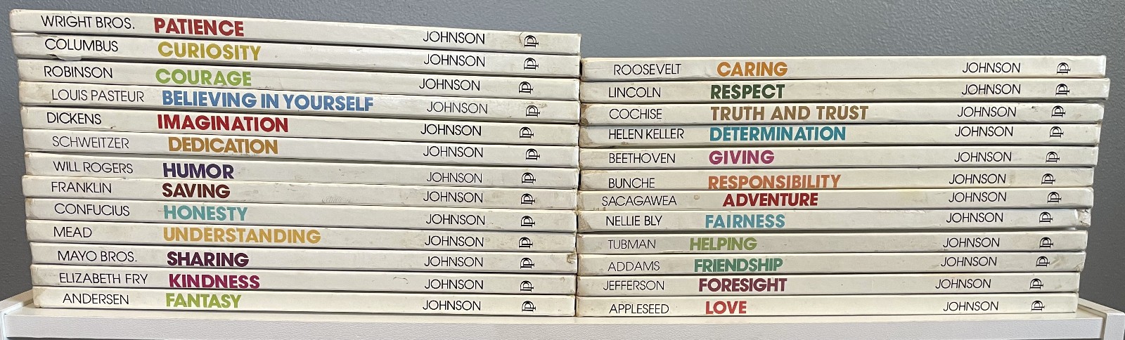 A ValueTale – Spencer & Ann Johnson Lot of 25 – Vintage Kids Education Books