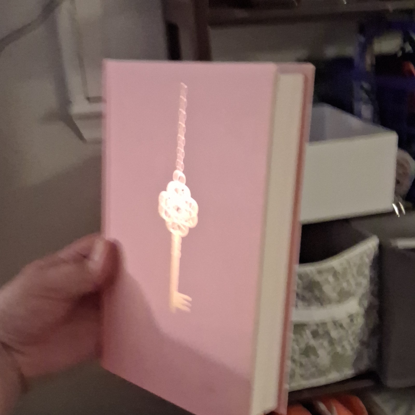 Games Untold by Jennifer Lynn Barnes Hardcover Pink Cover Book