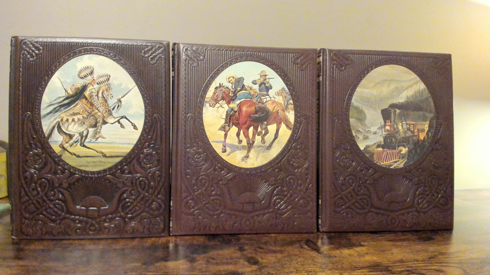 Lot of 15 Time Life Series THE OLD WEST Leatherette Hardcovers – FAST SHIP