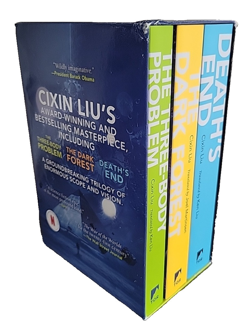Lot of 3, Cixin Liu, The Three Body Problem, Remembrance Trilogy, Boxed Set TPB