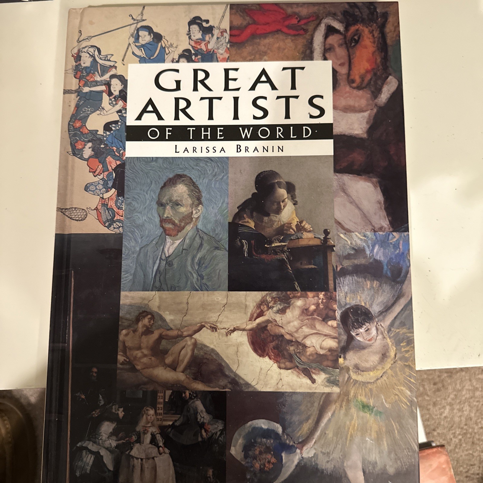 Great Artists of the World – Pb by Larissa Branin (2009, Trade Paperback)