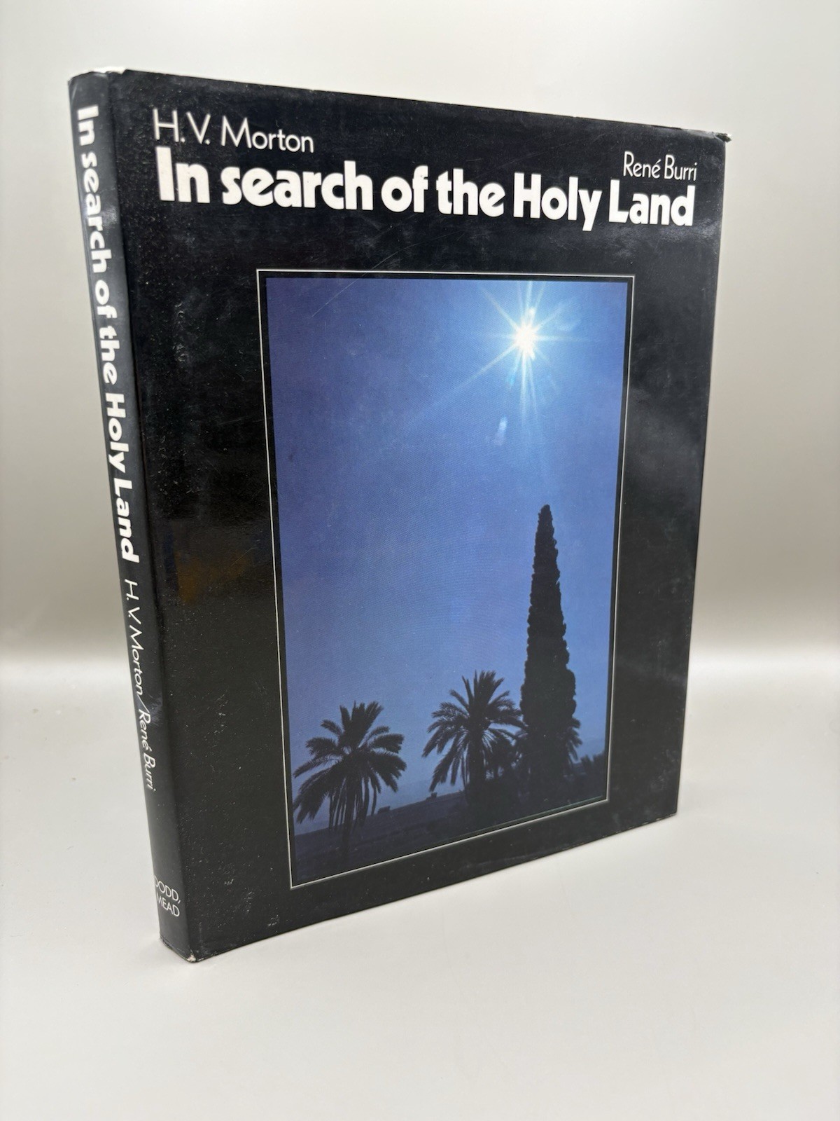 In Search of the Holy Land/H.V. Morton/René Burri/1979/1st US Edition/HCDJ